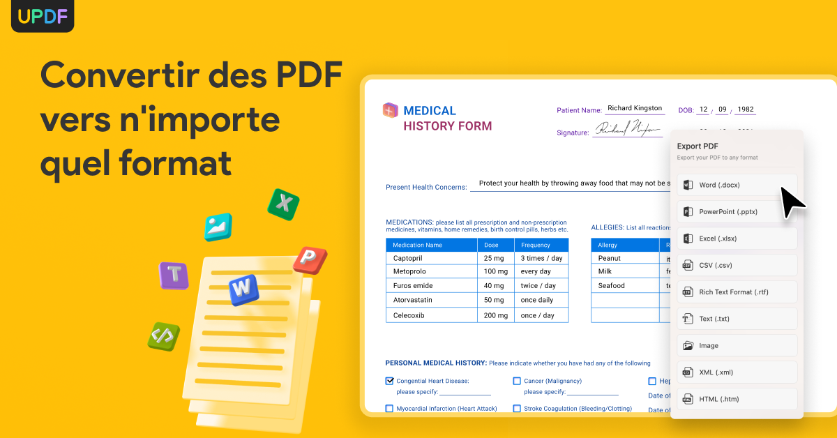 Convert PDFs