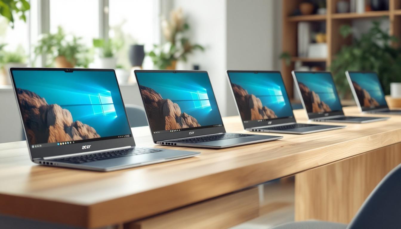 découvrez le top 5 des pc portables acer à moins de 500 euros, idéaux pour les étudiants alliant performance, budget et mobilité.