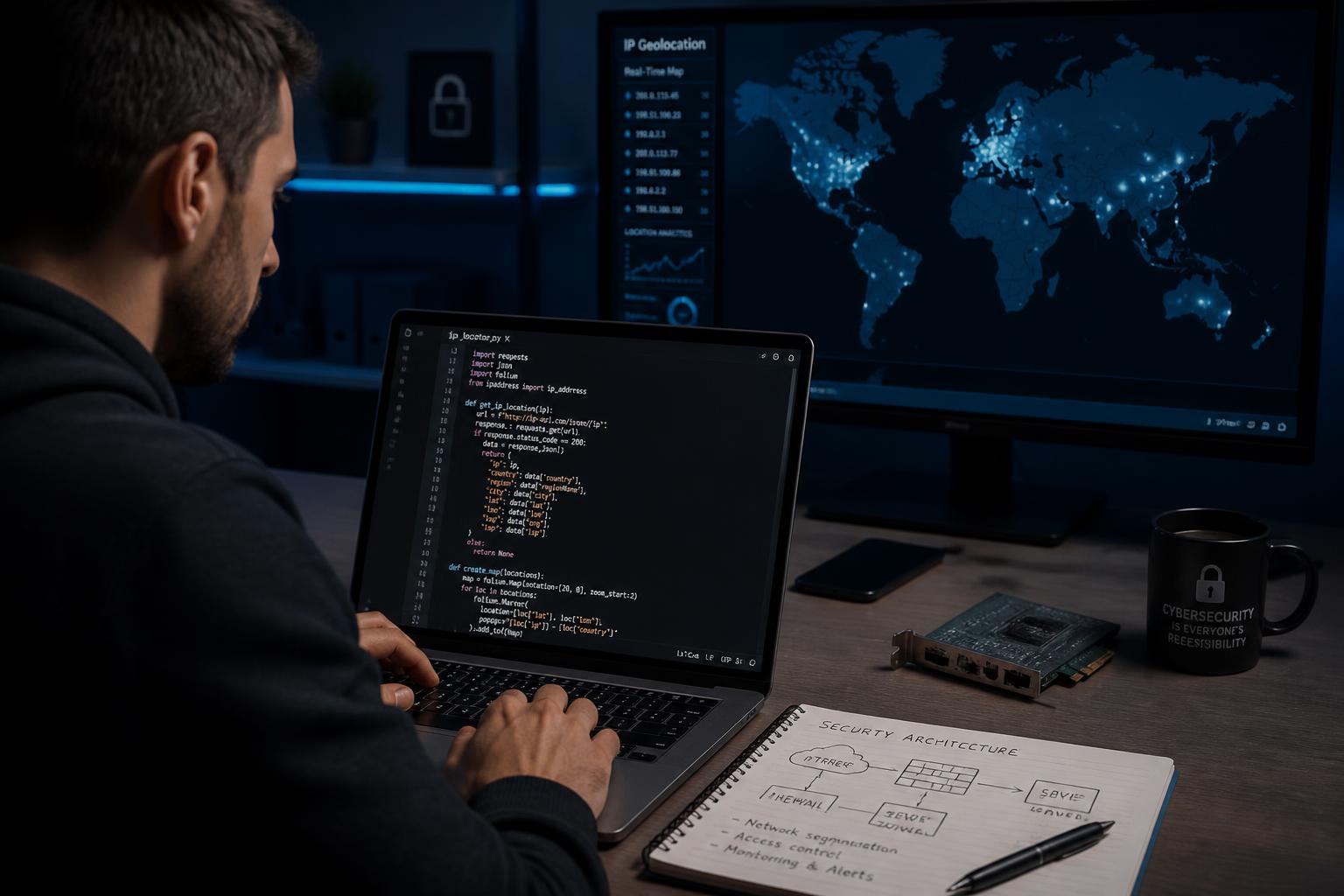 apprenez à localiser une adresse ip en python pour renforcer la sécurité de votre application grâce à des méthodes simples et efficaces.