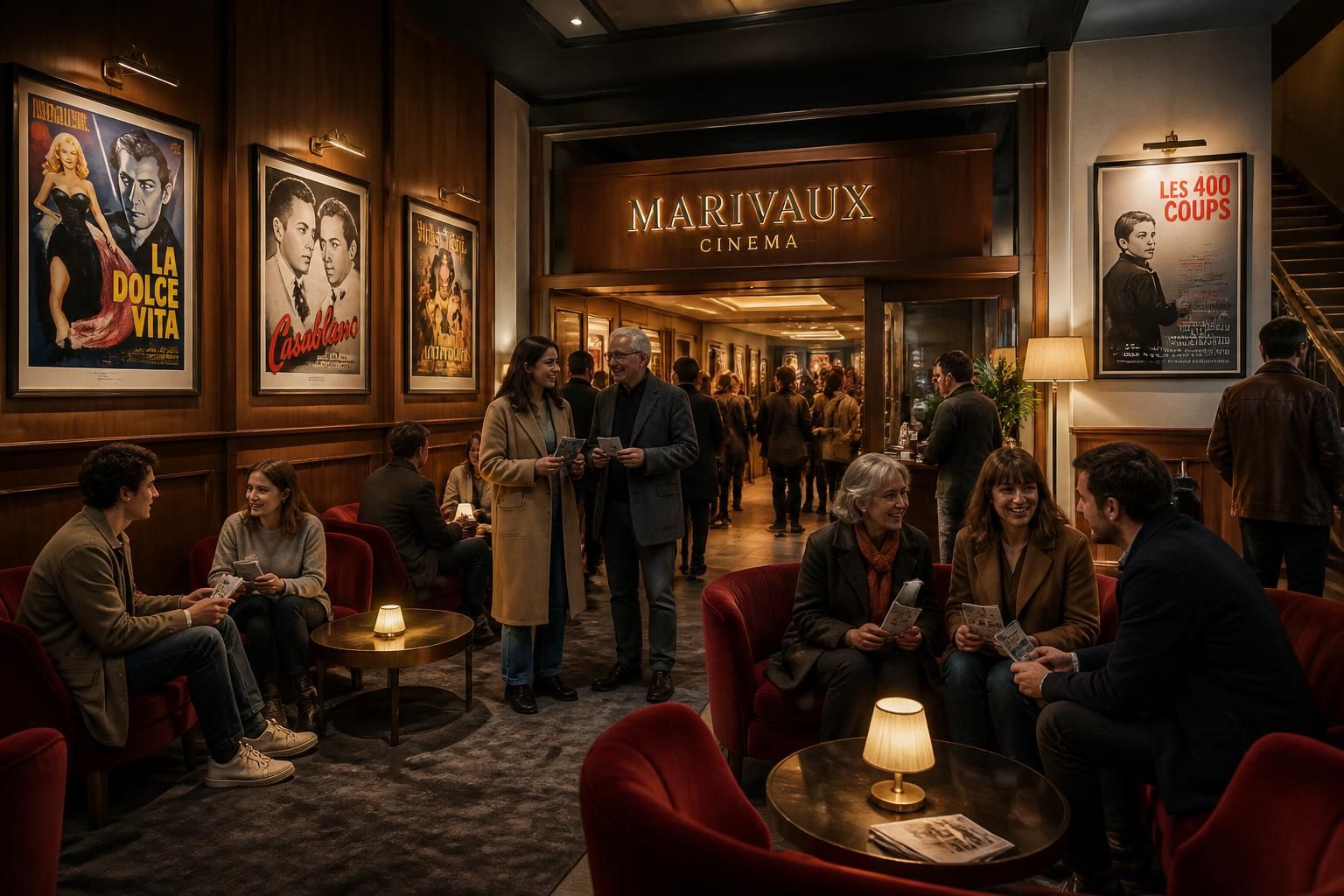 découvrez le cinéma marivaux, un espace convivial où les passionnés de films se retrouvent pour partager des moments uniques et vivre leur passion du 7ème art.
