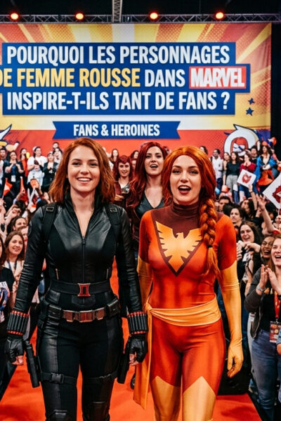 femme rousse dans Marvel
